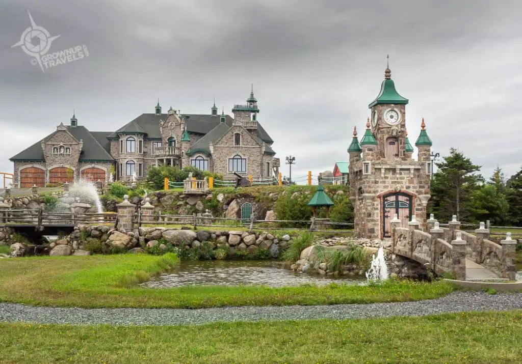 Fantasy Castle house near Sainte-Flavie, Quebec