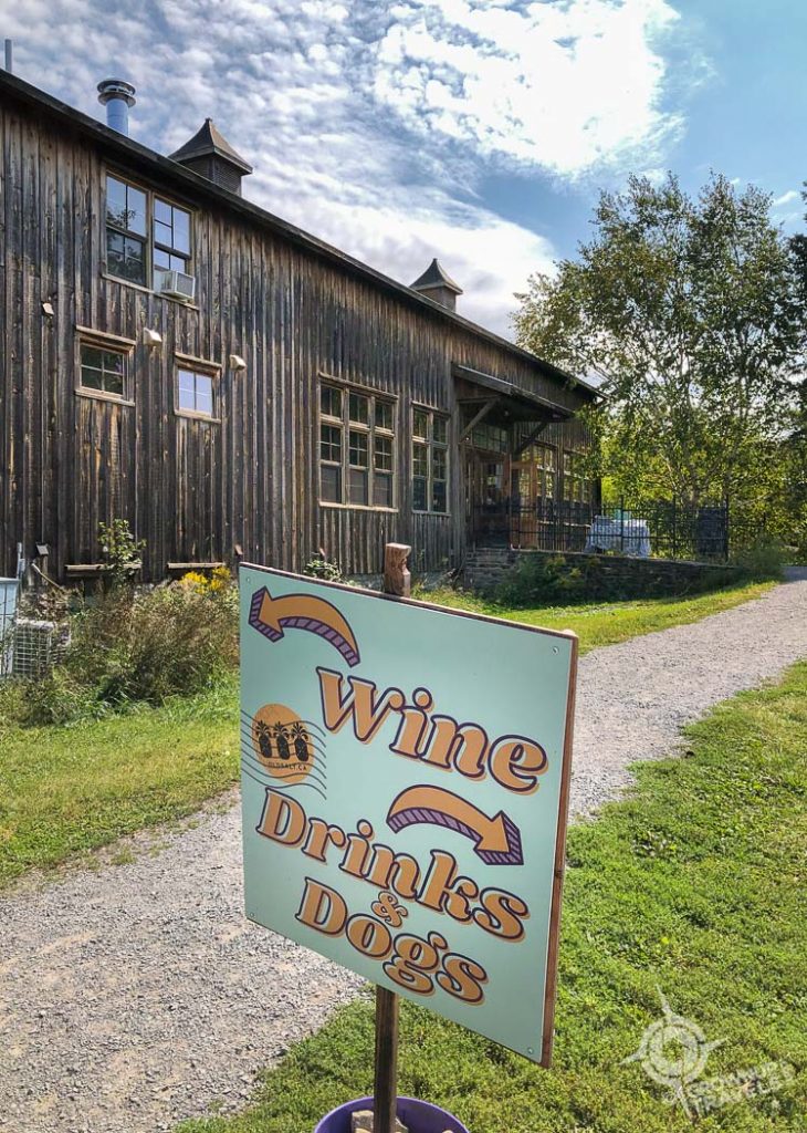 The Grange Winery Exterior