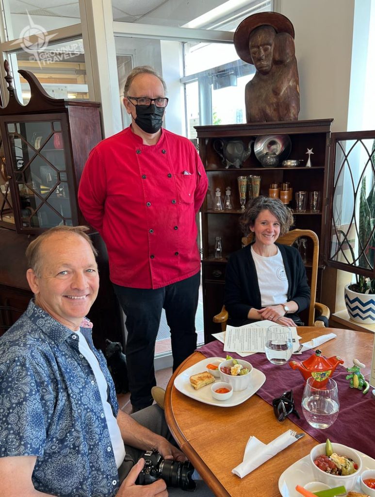 Midland Ontario Getaway Lunch at Chef Bill Presents with Bill Kelly and Henk
