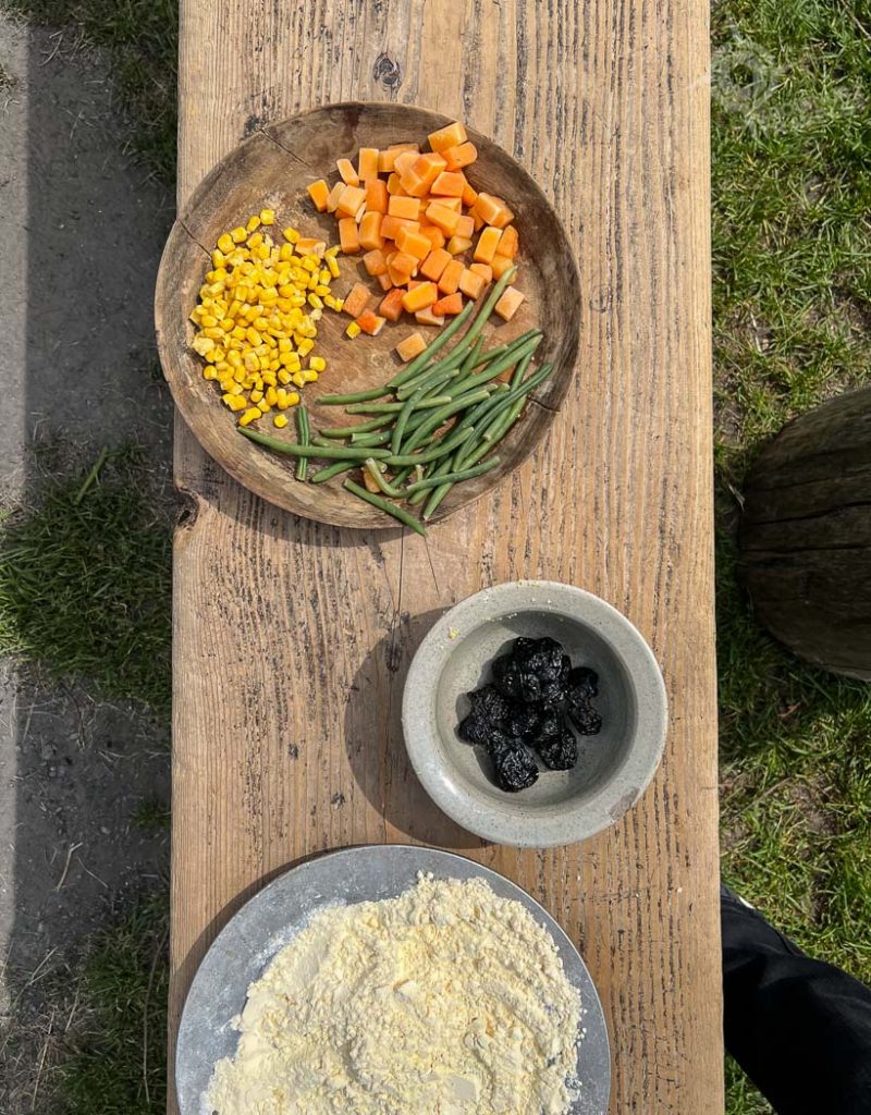 Midland Ontario Getaway the 3 sisters corn beans squash