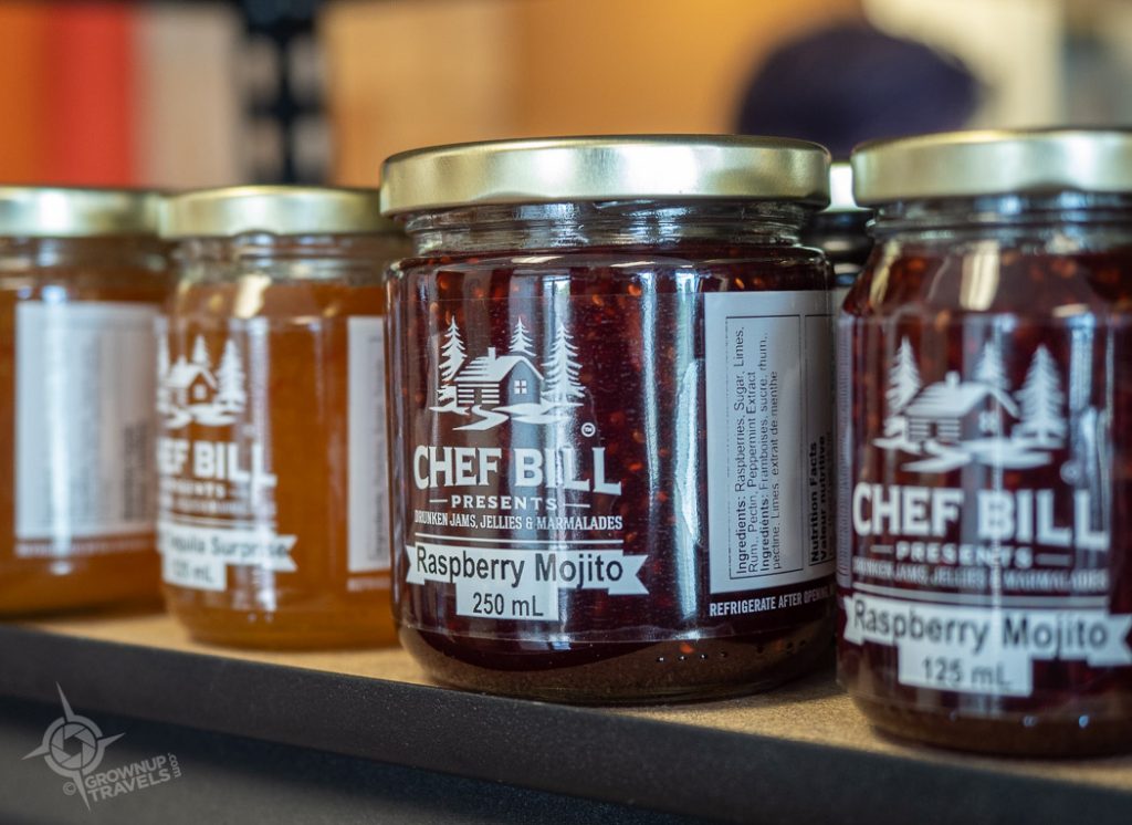 Midland Ontario Getaway Chef Bill's Drunken Jams