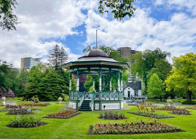 Halifax public gardens gazebo