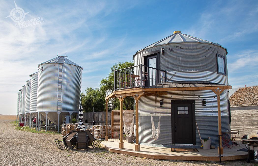 Bin There, Done That: A Luxurious Stay in a Prairie Grain Bin
