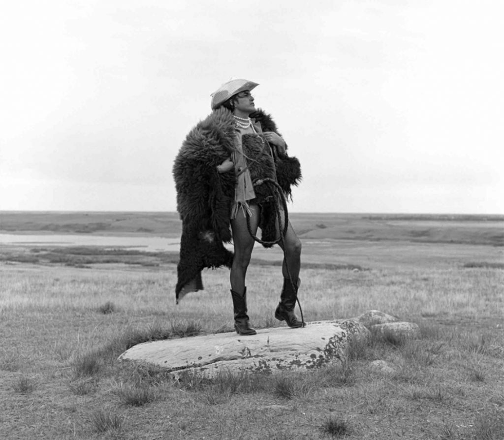 Buffalo Boy Indi Lake, 2004 Adrian Stimson