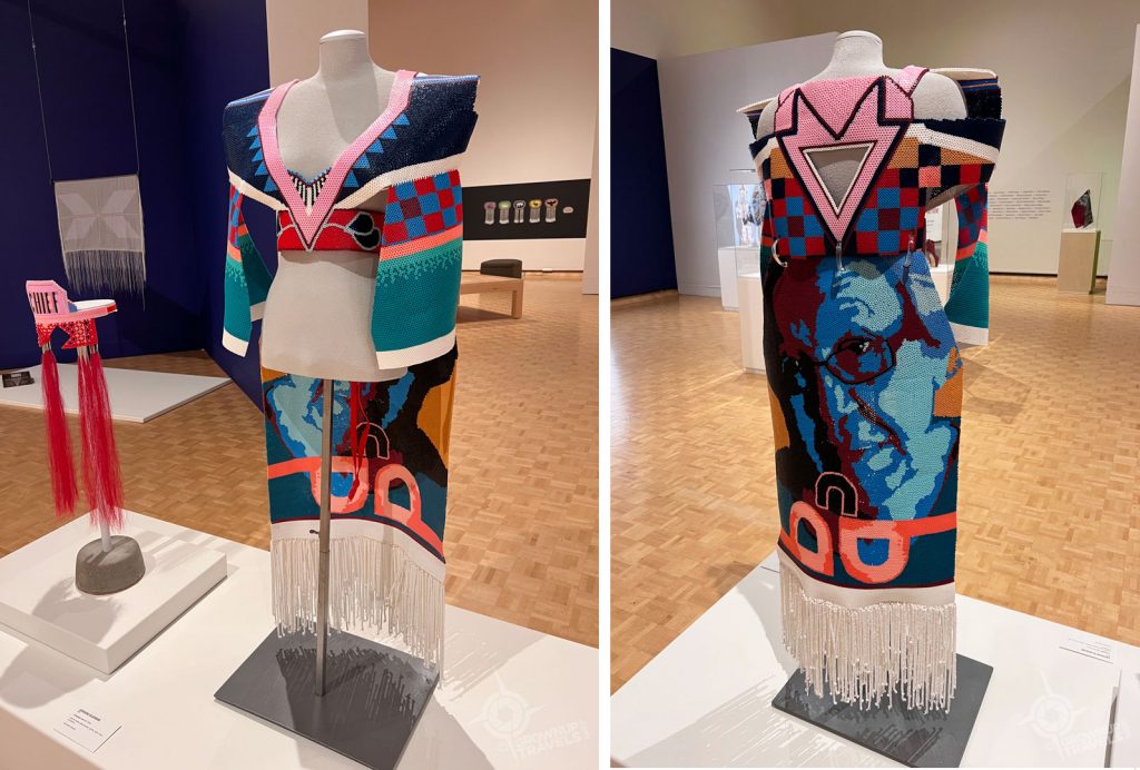Catherine Blackburn Dress front and back