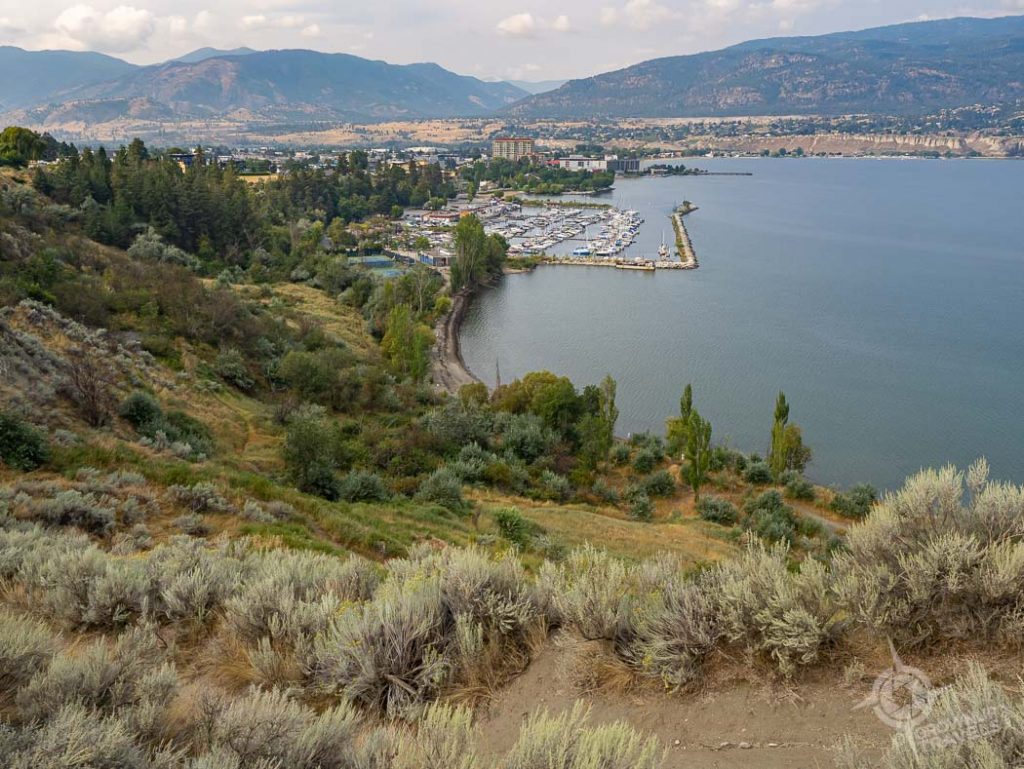 View of Penticton from KVR Trail