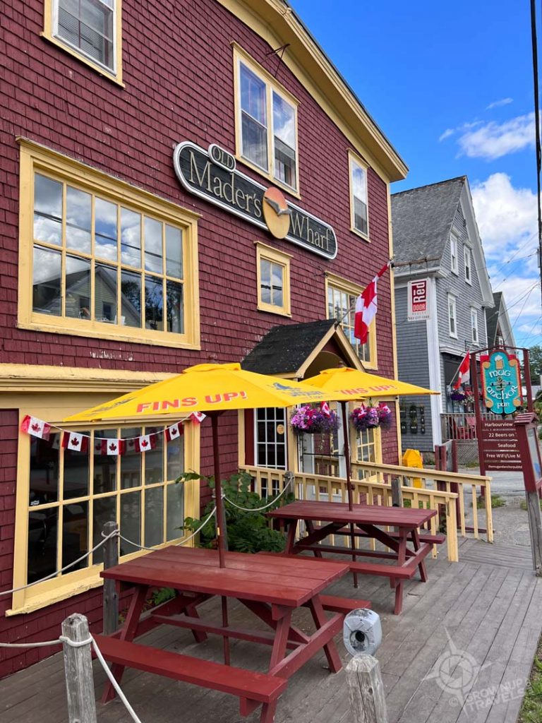 Mader's Wharf Pub Mahone Bay