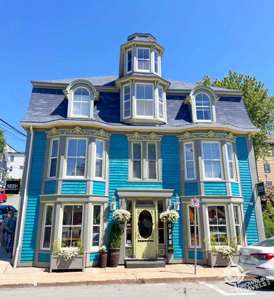 One of Lunenburg's colourful houses