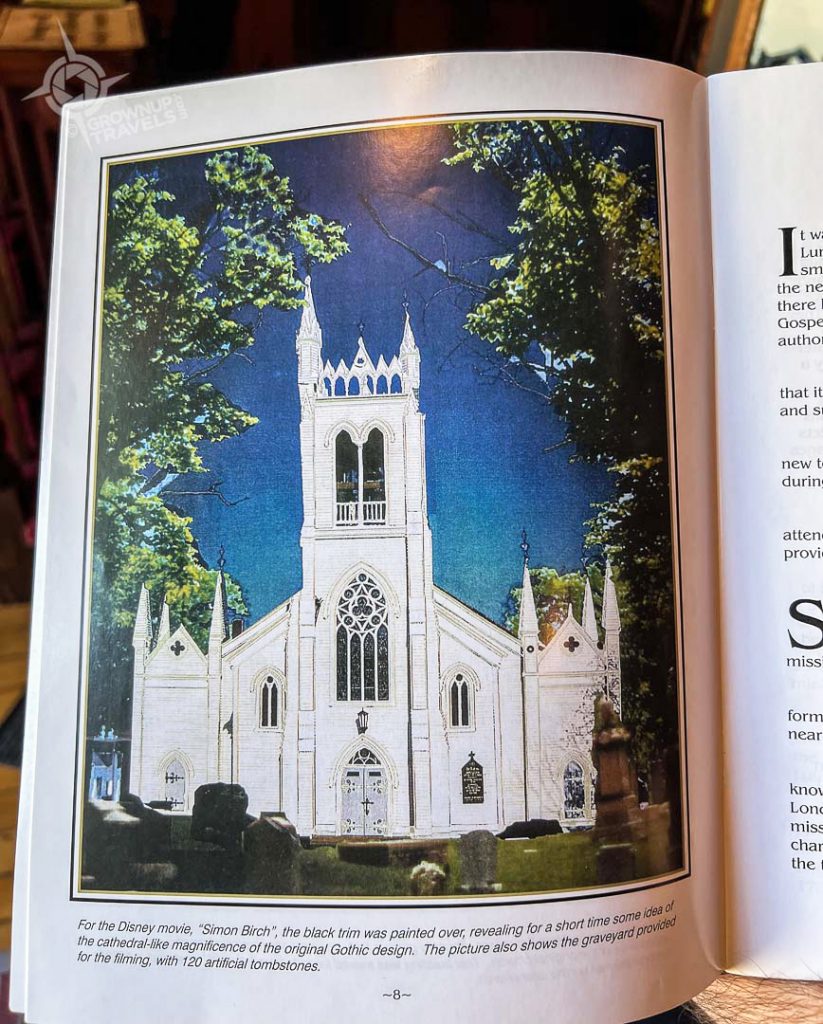 Simon Birch St. Johns Lunenburg painted church photo