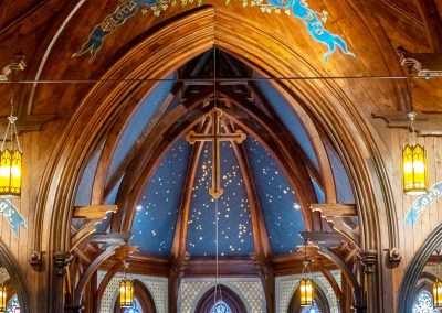 St Johns Lunenburg Altar with the Mariner's Sky constellations