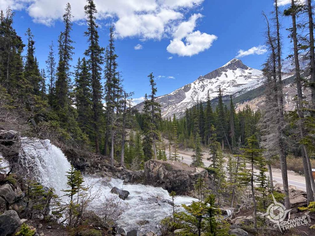 Tangle Creek Falls Icefields Parkway
