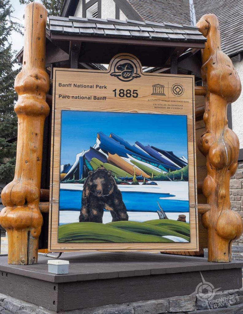 Banff Park Sign