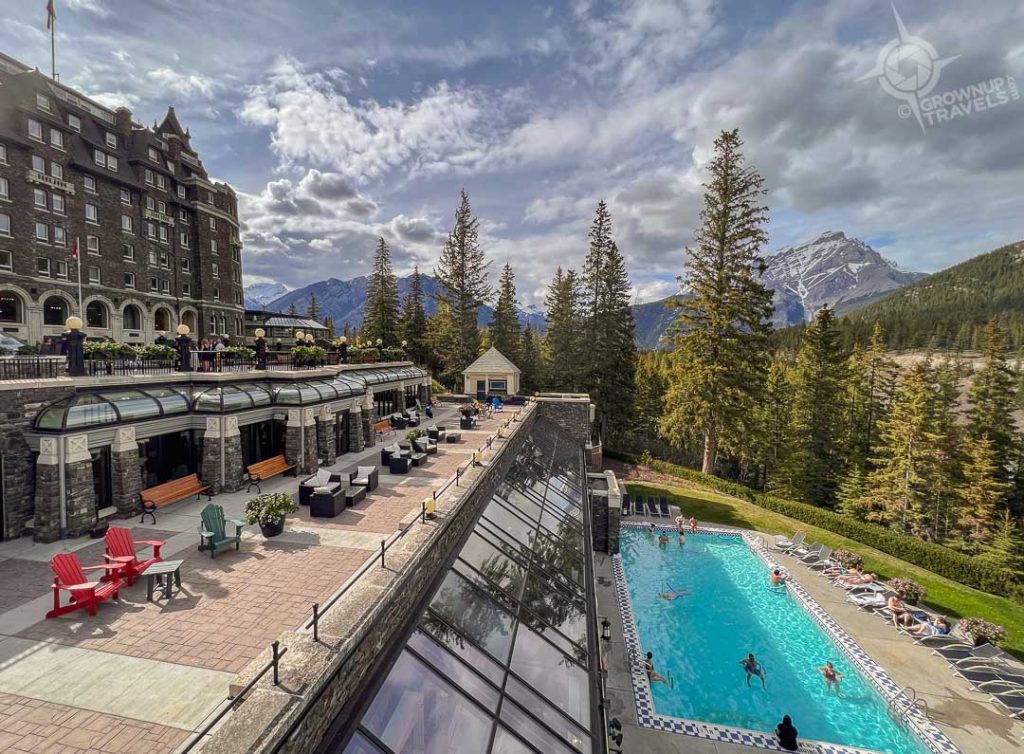 Banff Springs Hotel Terrace