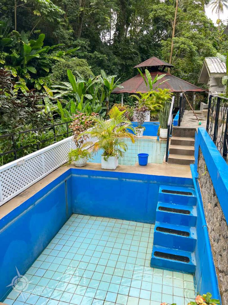Baths at Botanical Gardens St. Lucia