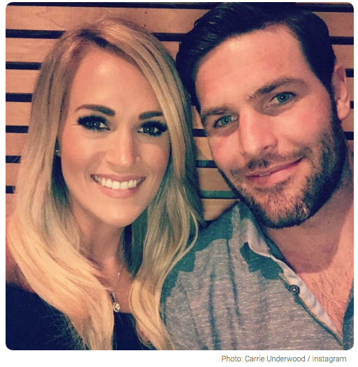Carrie Underwood and Mike Fisher *Phoro Carrie Underwood Instagram