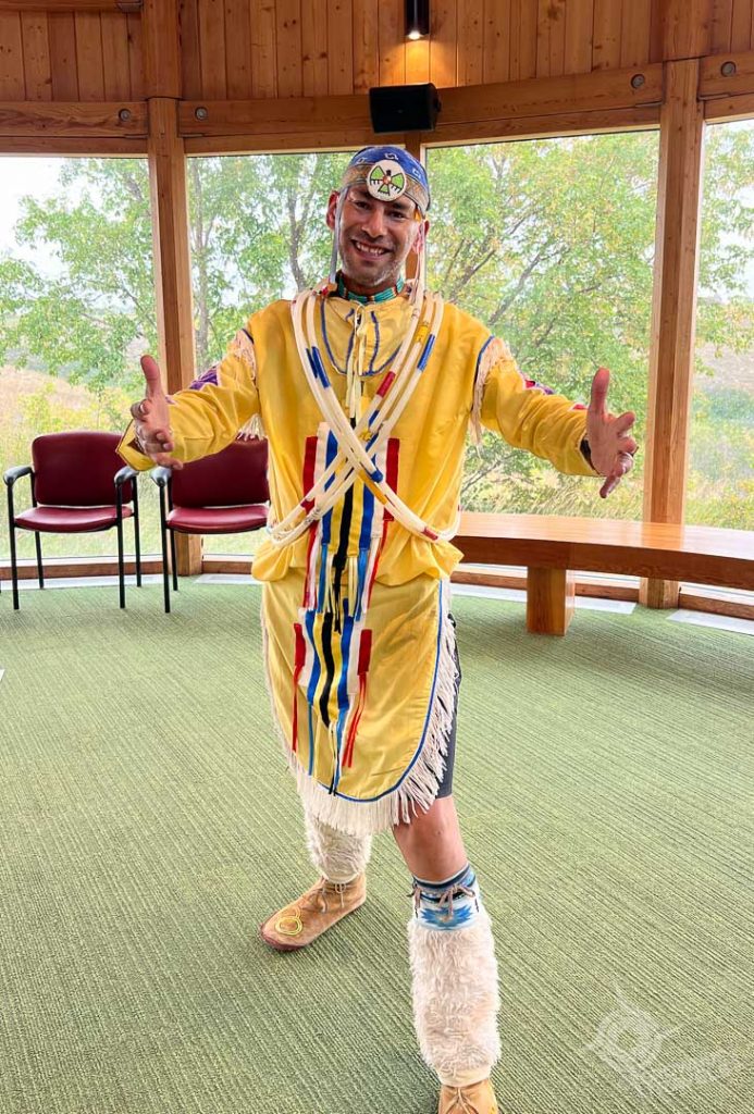 Lawrence Roy at Wanuskewin