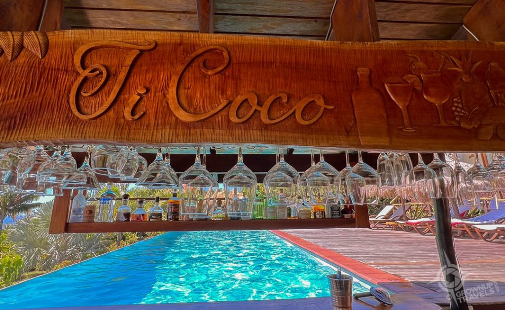 Ti Coco bar Tet Rouge Resort