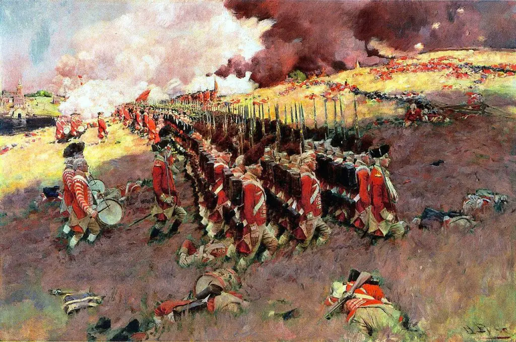 Battle of Bunker Hill painting public domain