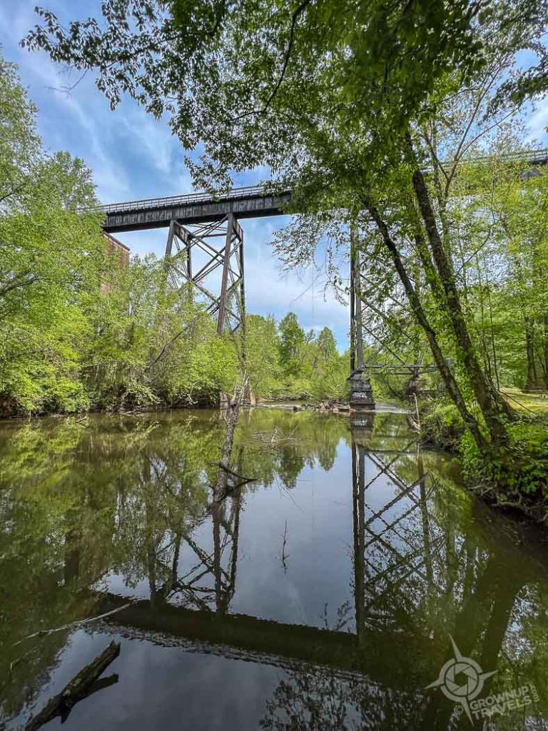 High Bridge from the River below