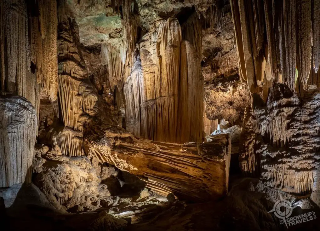 Luray Caverns Fallen Stalactite