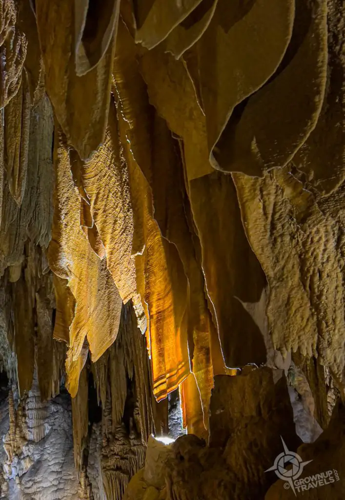 Luray Caverns Saracen's Tent Flowstone