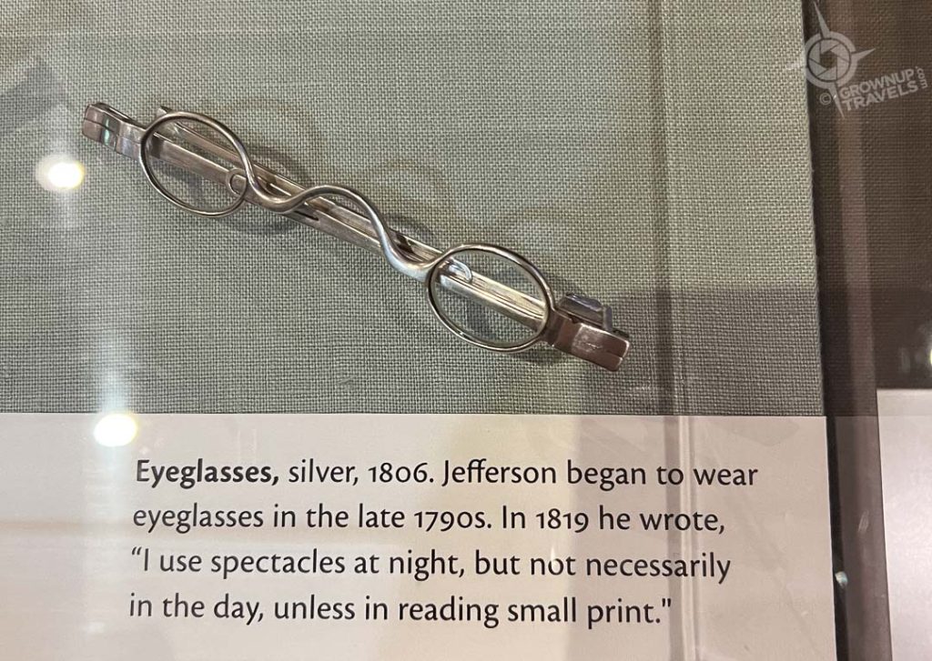 Jefferson's glasses