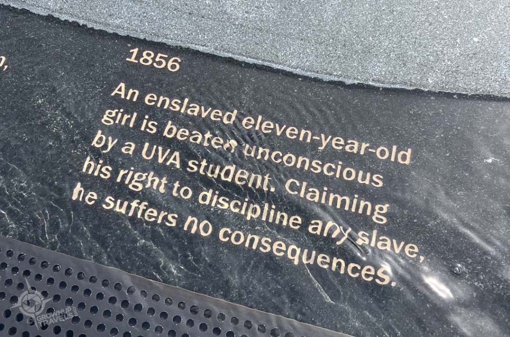 Memorial at University of Virginia Charlottesville