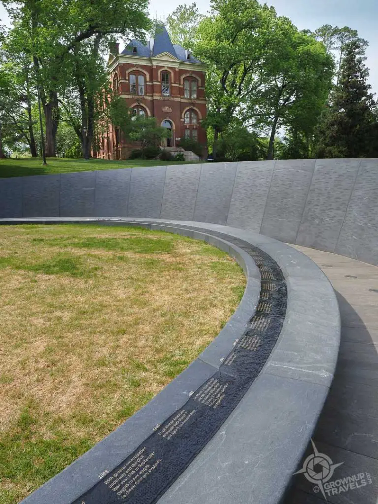 Memorial to Enslaved Laborers at University of Virginia Charlottesville