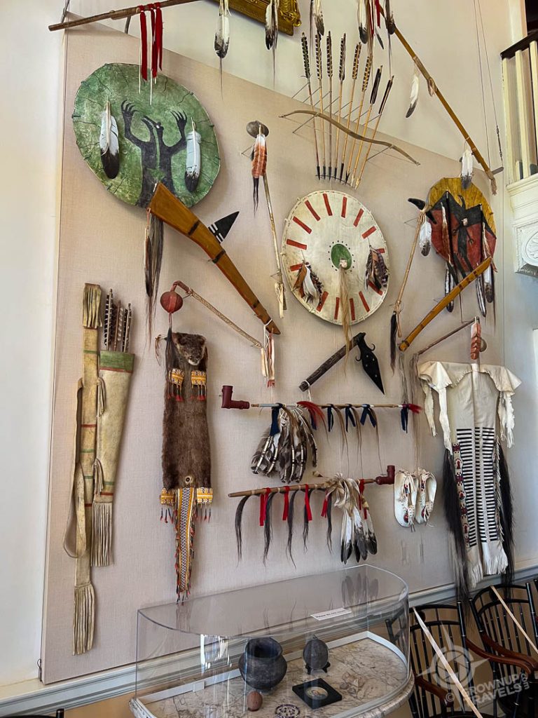 Native American artifact collection Montibello