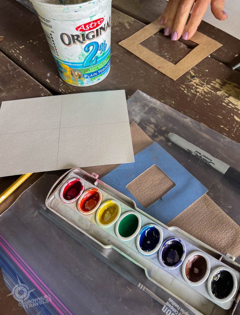 Watercolour painting kits for en plein air