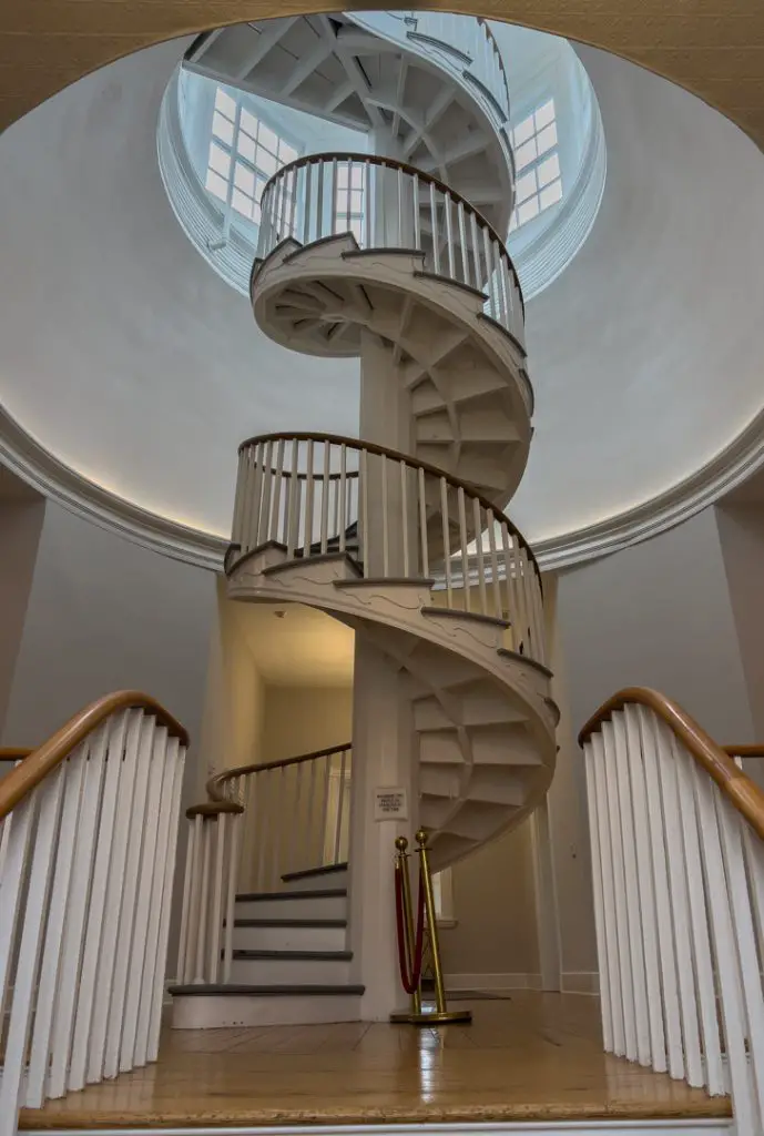 Spiral staircase Blackburn Inn