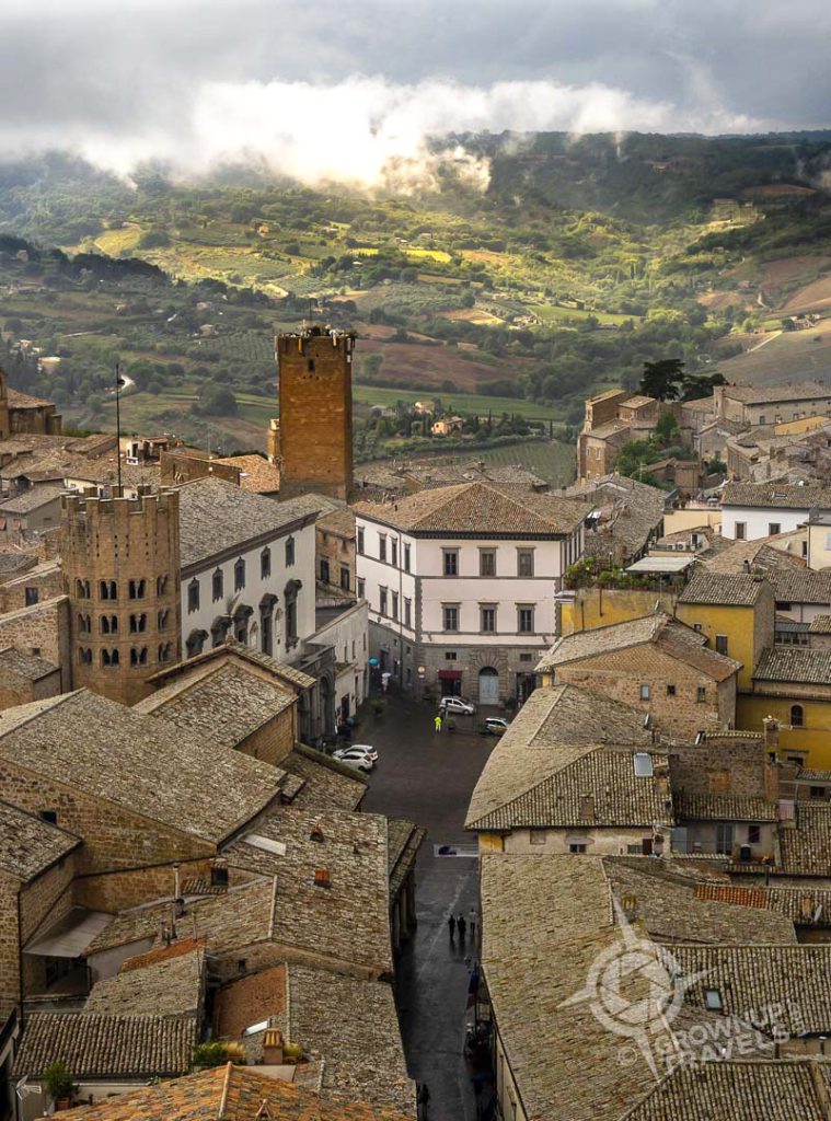 Clouds lifting over Orvieto 2