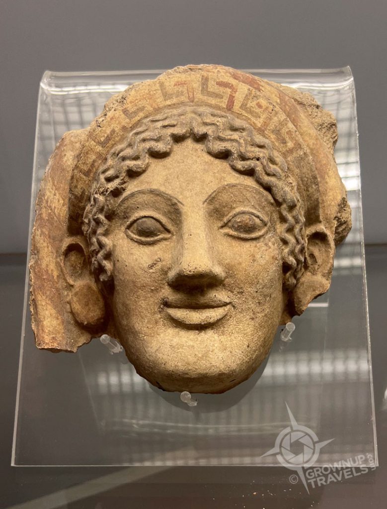 Etruscan portrait Orvieto museum