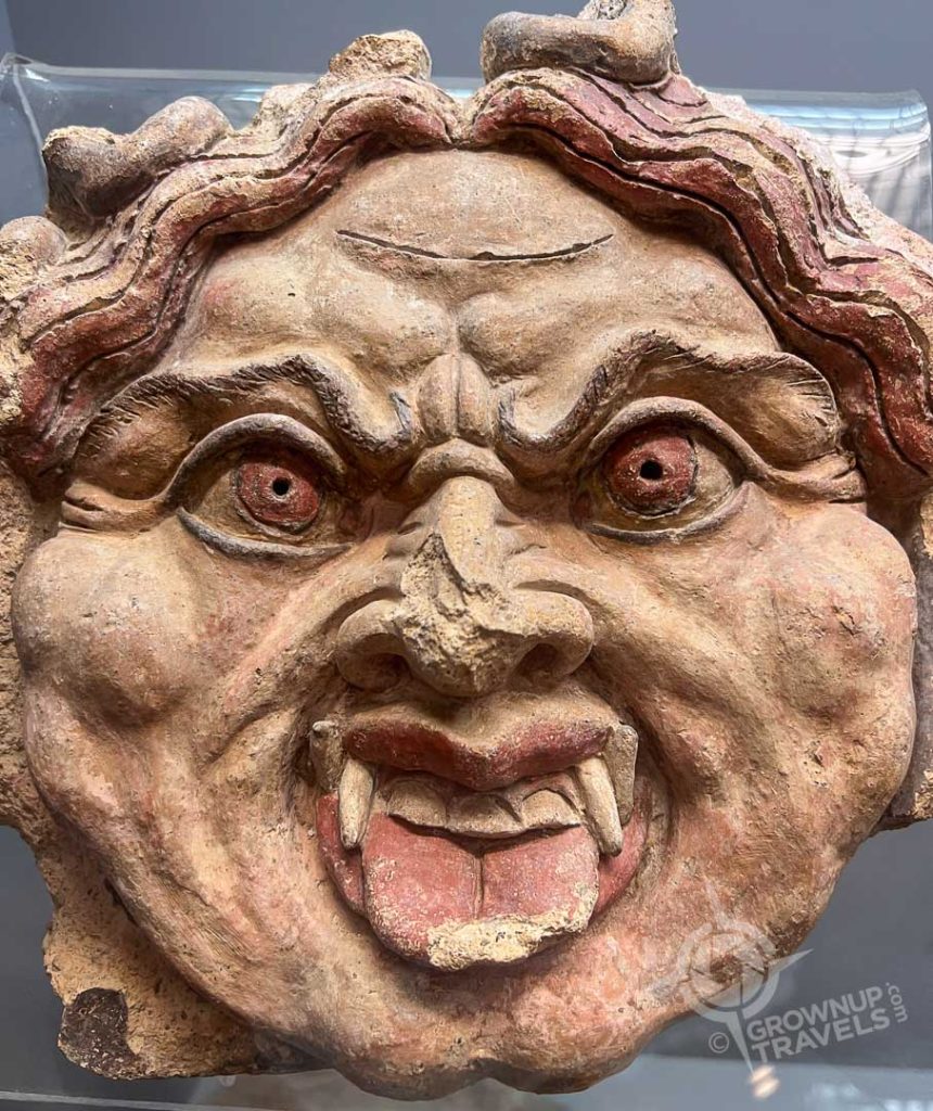 Etruscan sculpture Orvieto museum