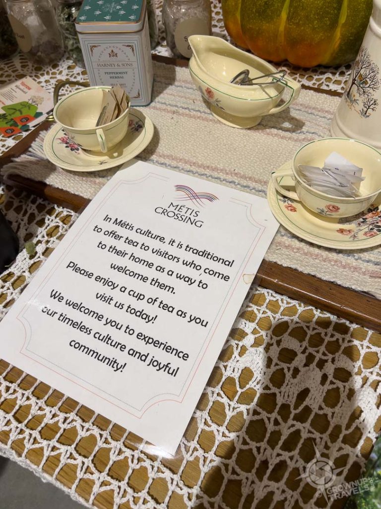 Welcome Tea at Métis Crossing
