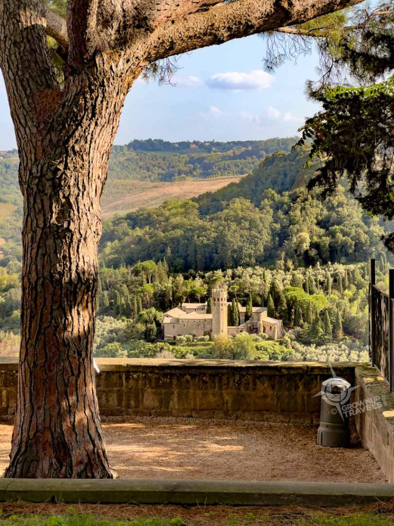 Orvieto views of Montastery hotel