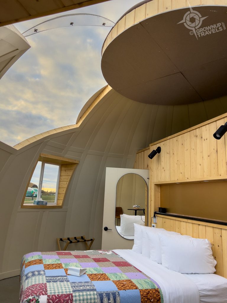 Sky Watching Domes Interior Métis Crossing