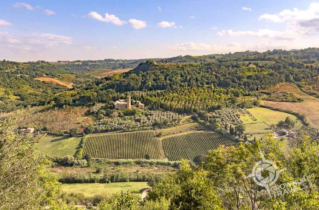 Views of Umbrian countryside near Orvieto