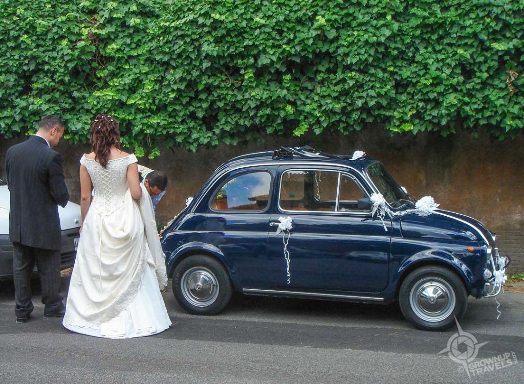 Roman newlyweds on Aventine Hill 2006
