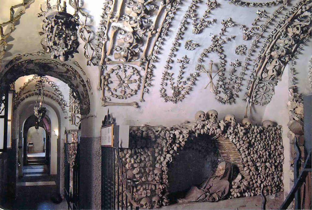 Bone Crypt in Santa Maria delle Concezione dei Cappuccini Rome