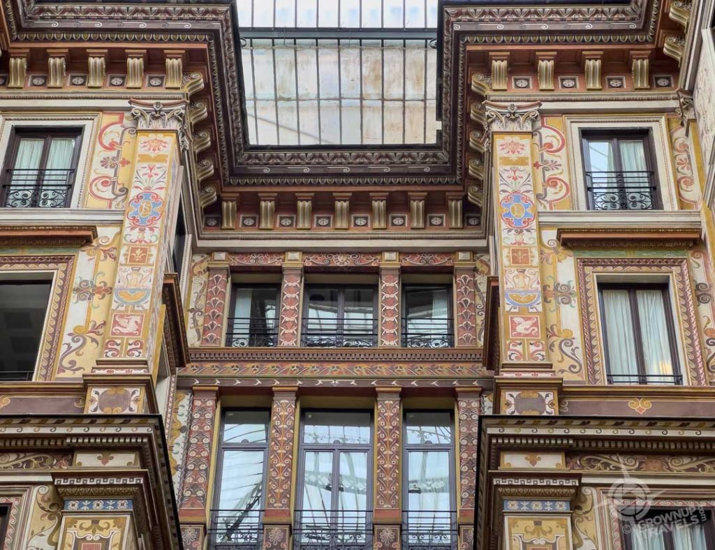 Galleria Sciarra interior facades decoration