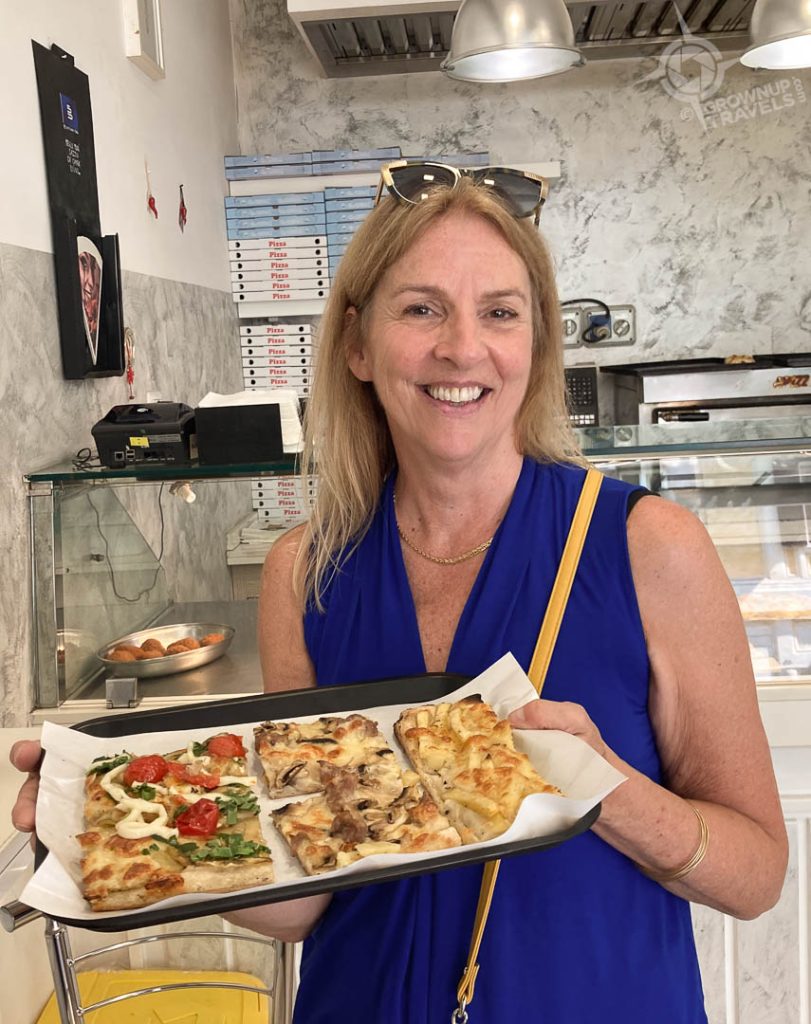 Jane with French Fry Potato pizza