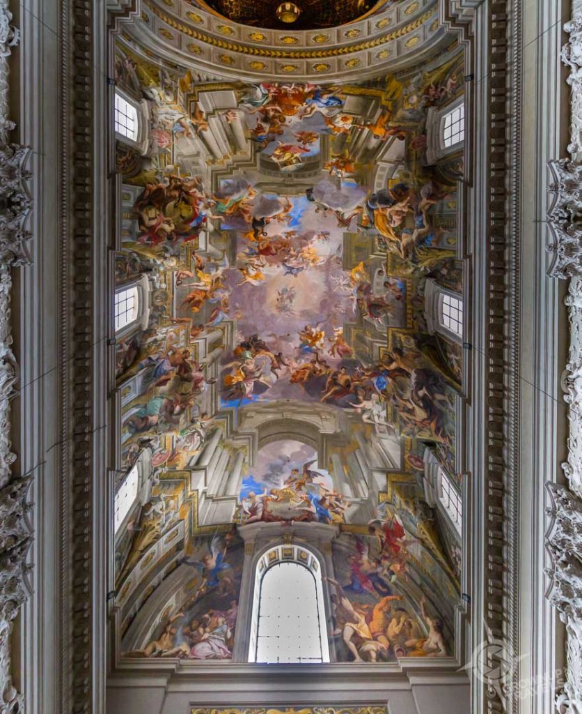 St. Ignazio di Loyola 'infinity' ceiling Rome