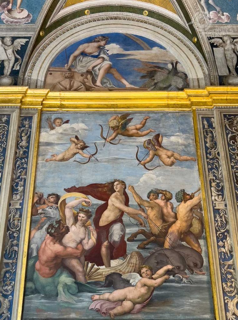 Villa Farnesina Galatea fleeing-2