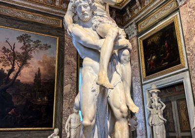 Aeneas, Anchises and Ascanius by Bernini Galleria Borghese Rome