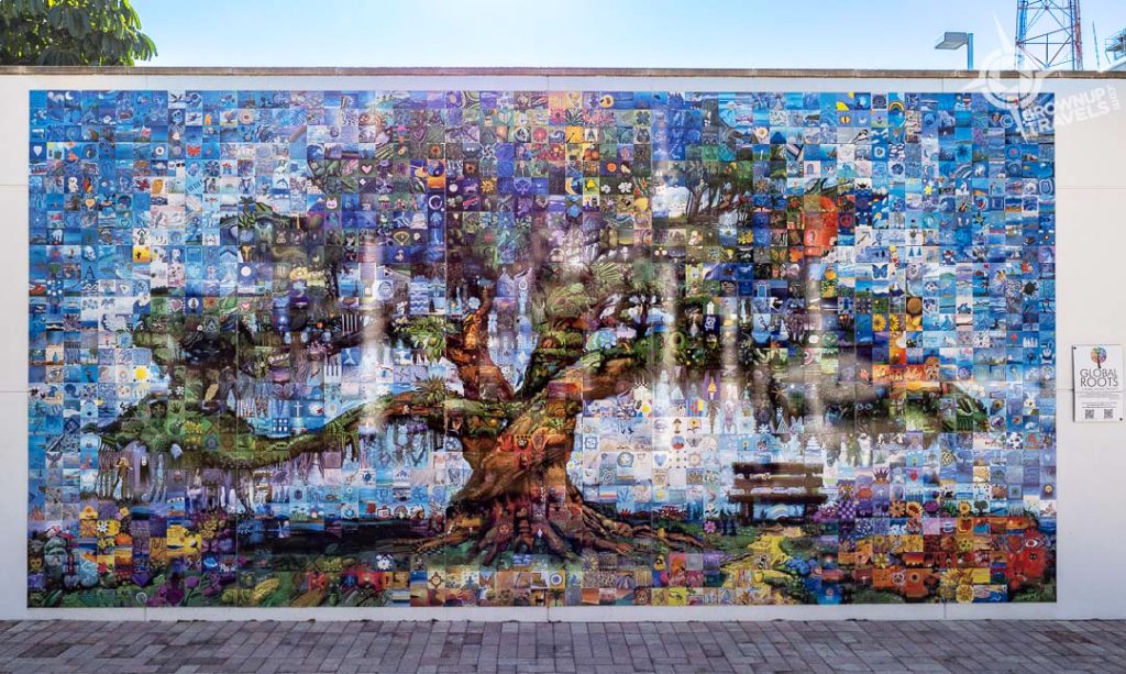 America Connects mural Fort Myers