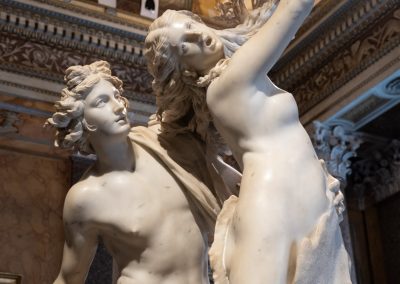 Apollo and Daphne by Bernini closeup Galleria Borghese