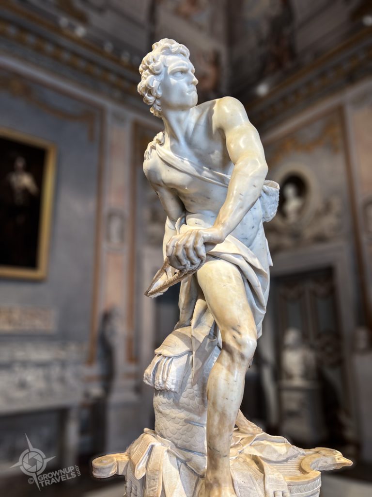 David by Bernini Galleria Borghese Rome
