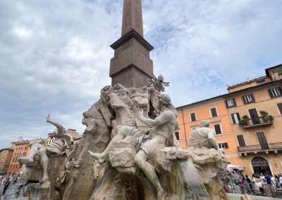 Fontana dei Quattro Fiumi Piazza Navona Rome