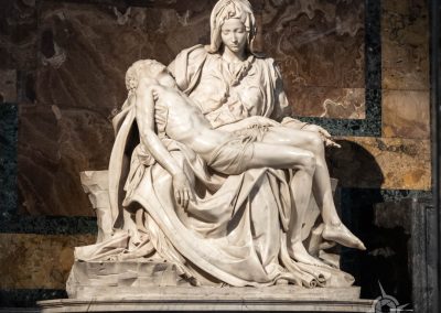 La Pieta by Michelangelo closer Vatican